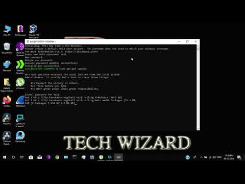 Run Kali Linux On Windows 10 Using Windows Subsystem for Linux in Tamil