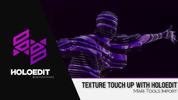 HoloEdit Tutorial: Mari Painting - Import to Mari (2 of 5)