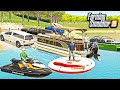 SUMMER BOATING, CAMPING & JETSKIING! (NEW PONTOON BOAT) | FARMING SIMULATOR 2019