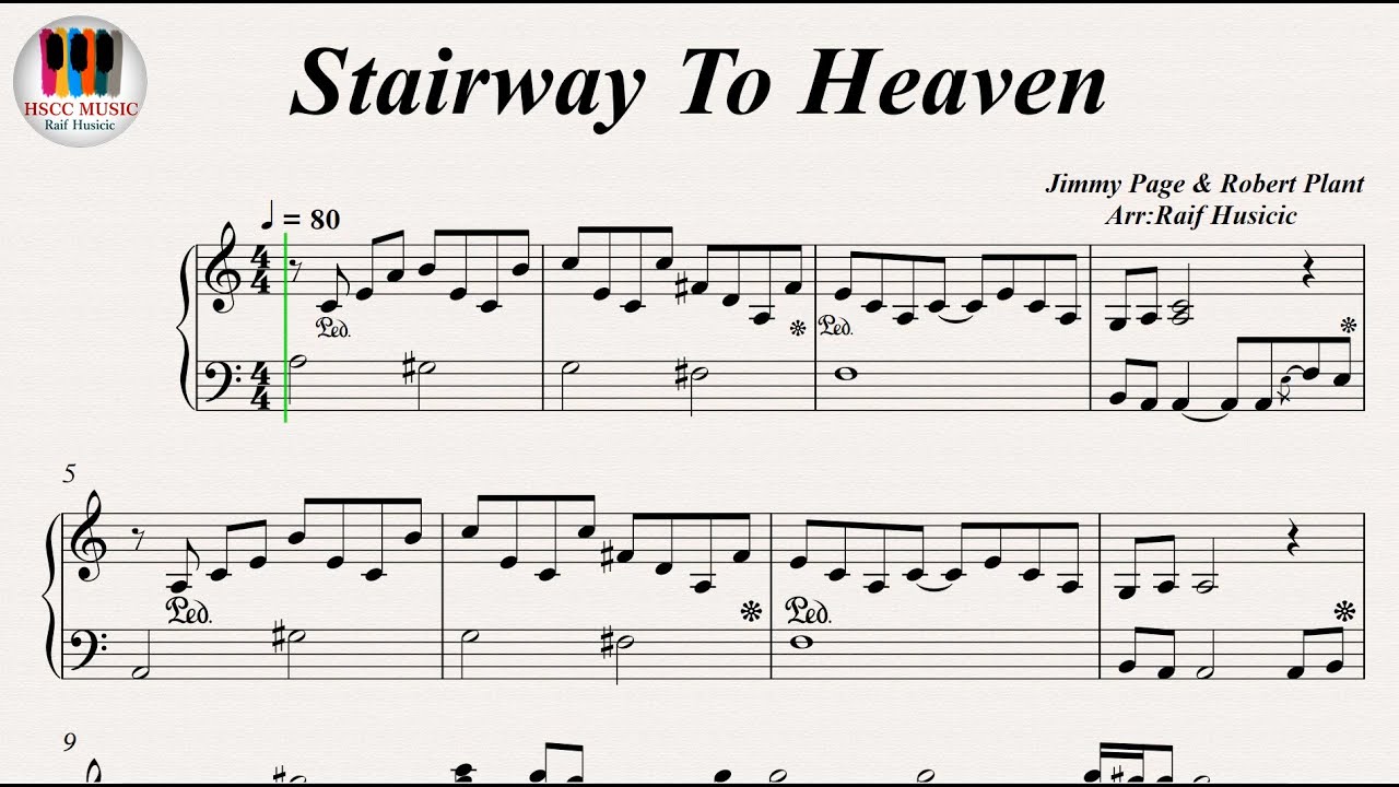 Email uheldigvis Poesi Stairway To Heaven - Led Zeppelin, Piano - YouTube