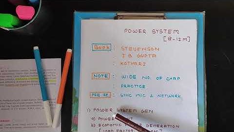Updated POWER SYSTEMS Syllabus for GATE 2021 ||How to Prepare Power System for GATE 2021 in 30 Days
