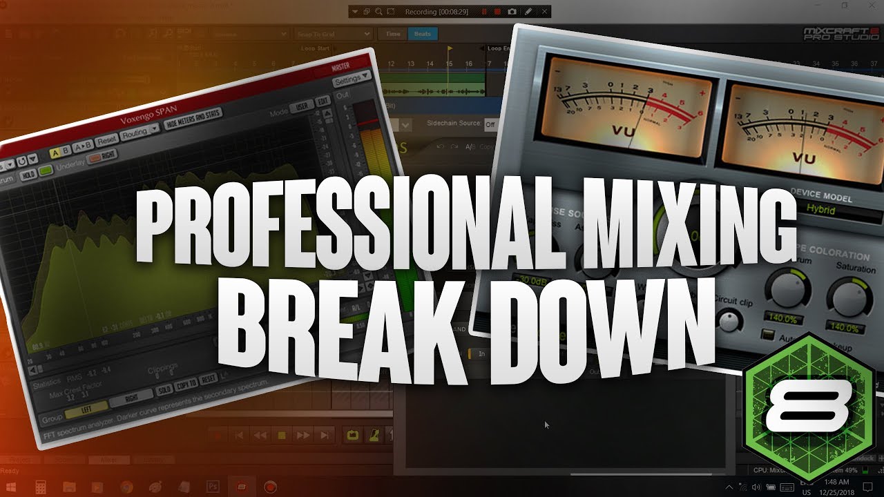Basic Mixing Breakdown: How to Professionally Mix Your Song | Mixcraft ...