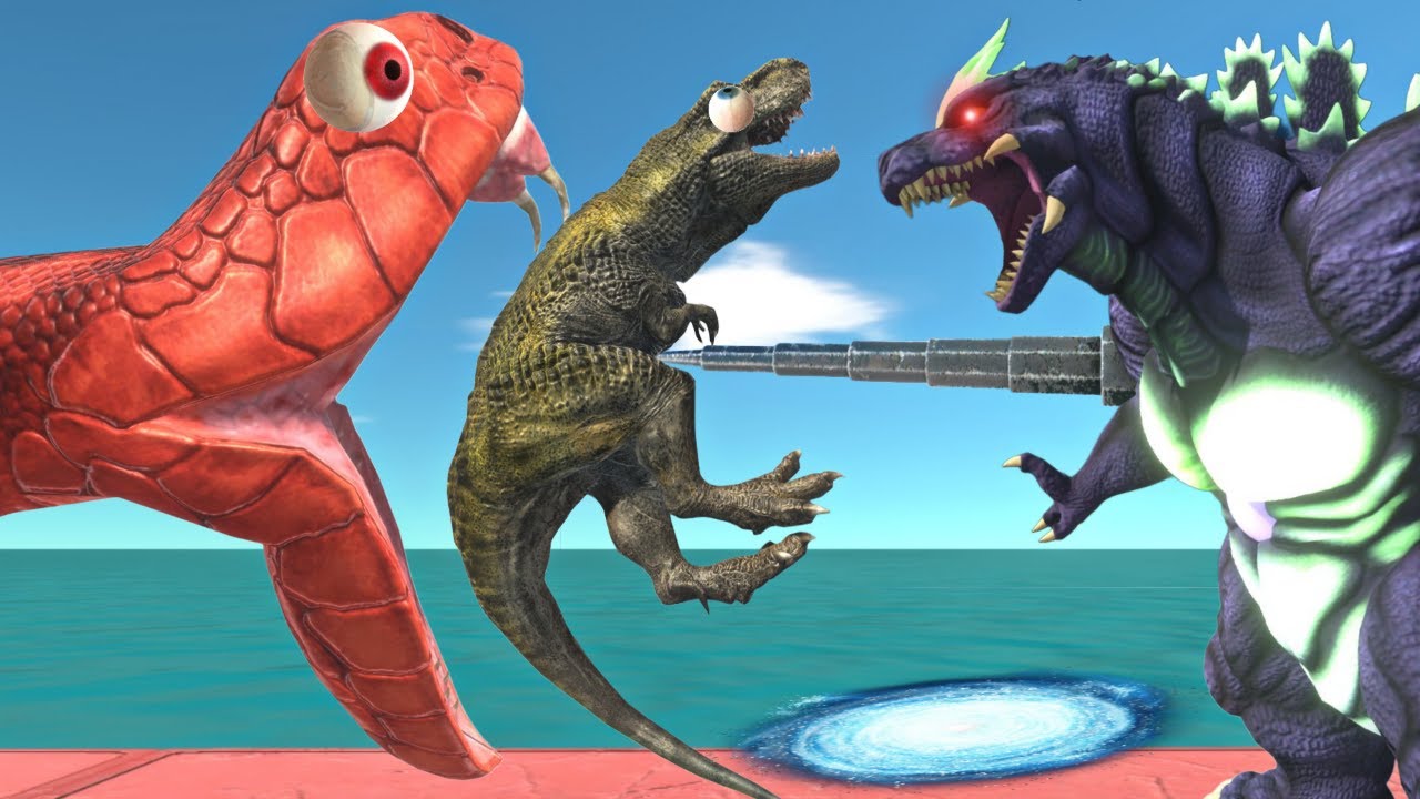 Escape The Spike Trap with Titanoboa and Reach Portal Evolution to Battle Godzilla - ARBS
