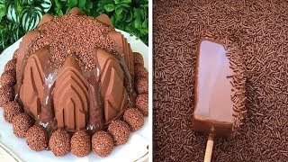 סרטוני עוגות מספקים במיוחד - קישוט וזיגוג מראה