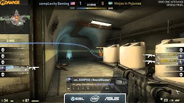 NiP vs. compLexity | Viertelfinale, EMS One Katowice 2014 | de_nuke Map 2