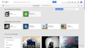Google+ - How To Edit A Community Moderated By You