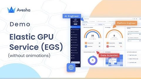 Elastic GPU Service -EGS - Dynamic Orchestration of GPUs (Demo with Voice over only, no animations)