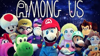 Among Us Mario Plush Version