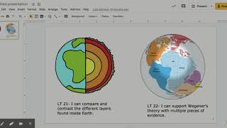 Earth's Layer and Continental Drift