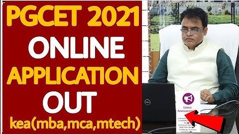 PGCET 2021 UPDATE|PGCET 2021 ONLINE APPLICATION OUT|ONLINE APPLICATION MBA,MCA,MTECH|KEA UPDATES|KEA