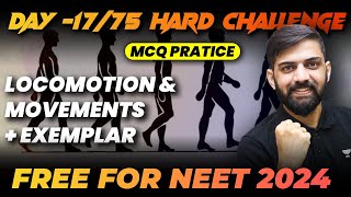 Locomotion and Movment - Top 110 MCQs | Day 17/75 | 75 Hard Challenge | NEET 2024 screenshot 4