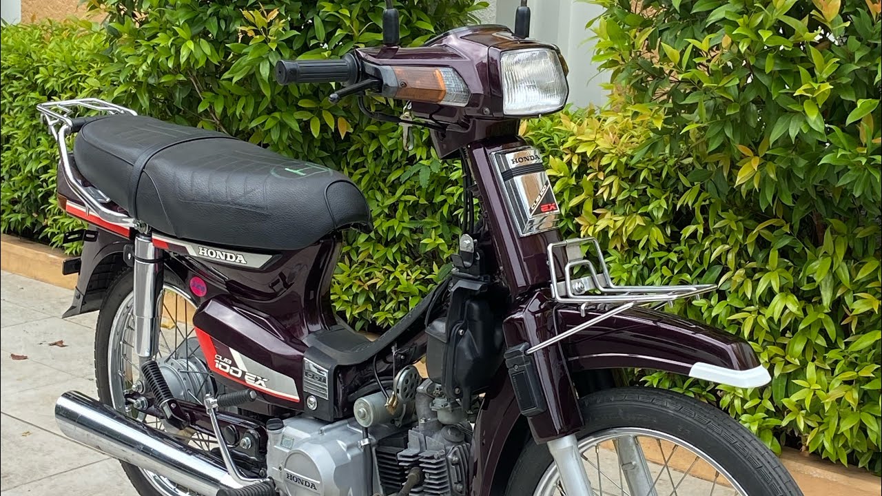 Honda Cub 100ex 1988 - YouTube