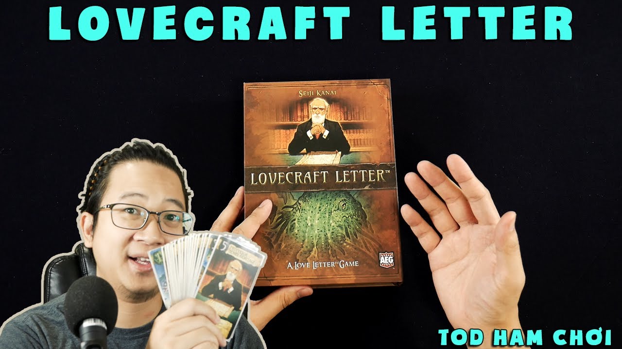 [Hướng dẫn Board game] Lovecraft Letter #1: Set up và Giới thiệu luật chơi Lovecraft Letter