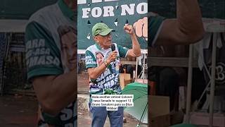 Hala Another Retired Colonel Nasa Senado To Support 12 Brave Senators At Blue Ribbon