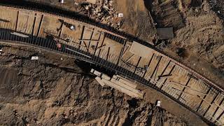 I-215 Placentia Interchange Drone Footage - February 2021