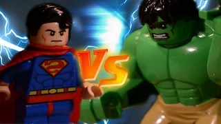 LEGO - Superman VS Hulk