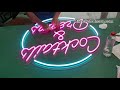 How to make led Neon sign