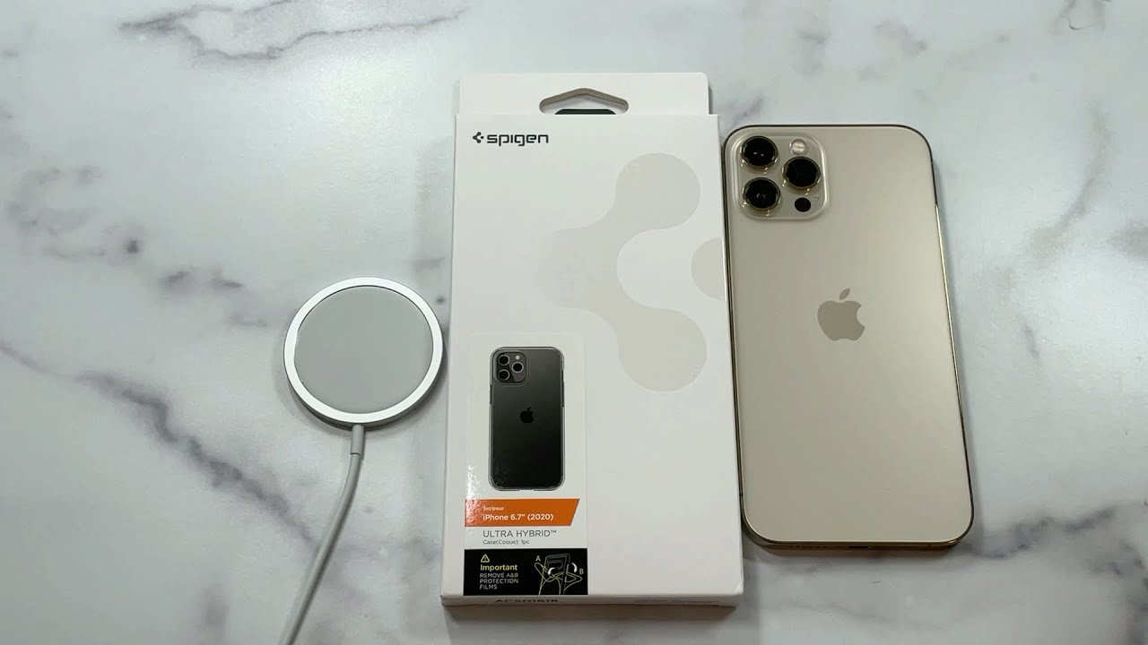 Spigen Ultra Hybrid Case for iPhone 12 Pro Max Review - YouTube