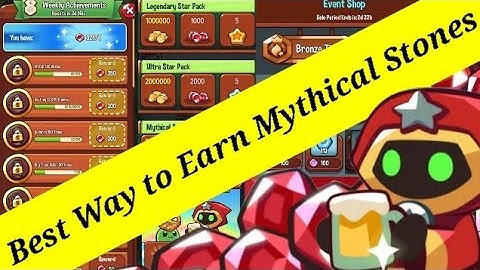 Best Way of Earning Mythical Stones | Summoner