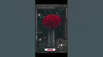 Create Rain Effect In Photoshop #shorts #photoshop