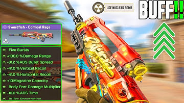 "1 BURST Swordfish is OP! Best Gunsmith Loadout for COD Mobile Season 9"