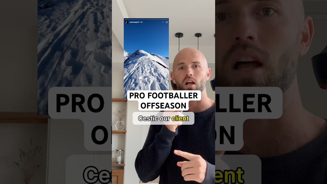 Для профессионального футболиста межсезонье: наслаждайтесь сезоном и восстановитесь как следует ❄️