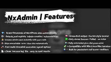 NxAdmin | Mass Exploit Wordpress - 2025