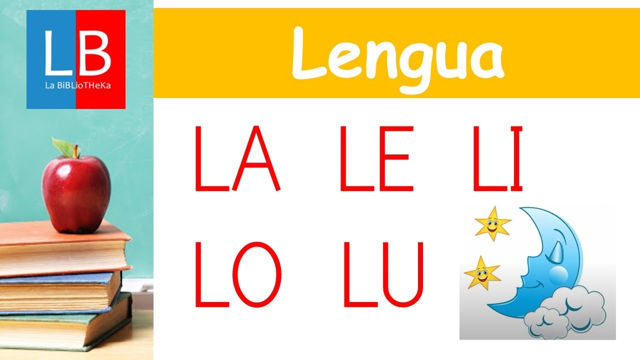 LA LE LI LO LU. Aprender a LEER para niños. 👩‍🏫PRIMARIA - YouTube