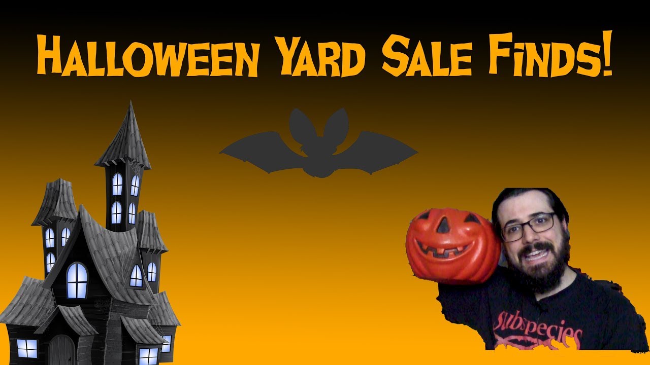 Halloween Yard Sale Finds! (Week 21) YouTube