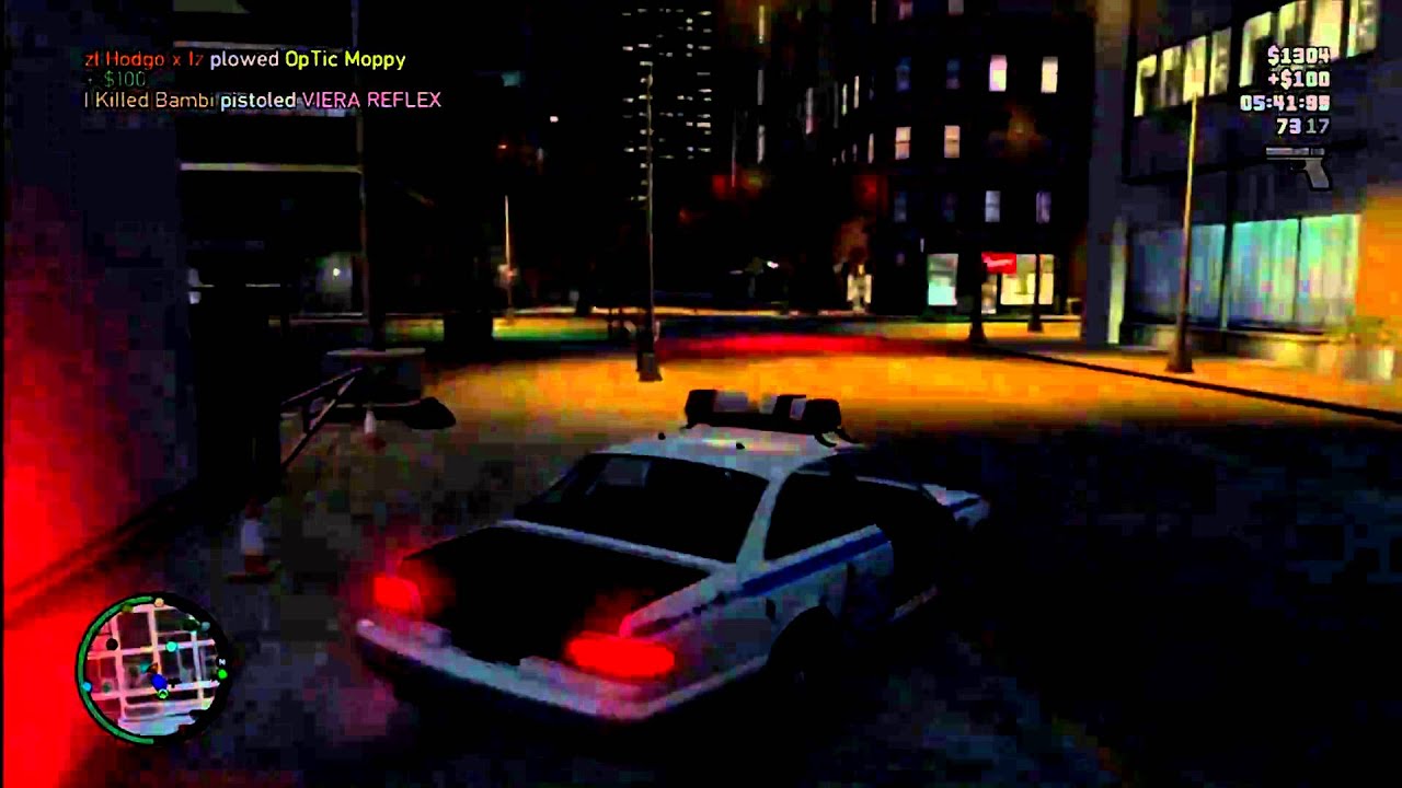 zI Hodgo x Iz Vs OpTic Moppy - GTA IV