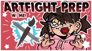 ★ ARTFIGHT PREP  w/ ME! ★ [CLIP STUDIO SPEEDPAINT]