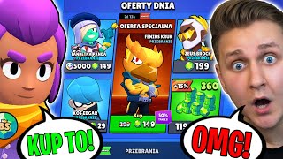 🔥BSKID kazał mi KUPIĆ TO w BRAWL STARS! *FENIKS KRUK czy SKIN DO EDGARA?* - WYBIERAŁ W CIEMNO!