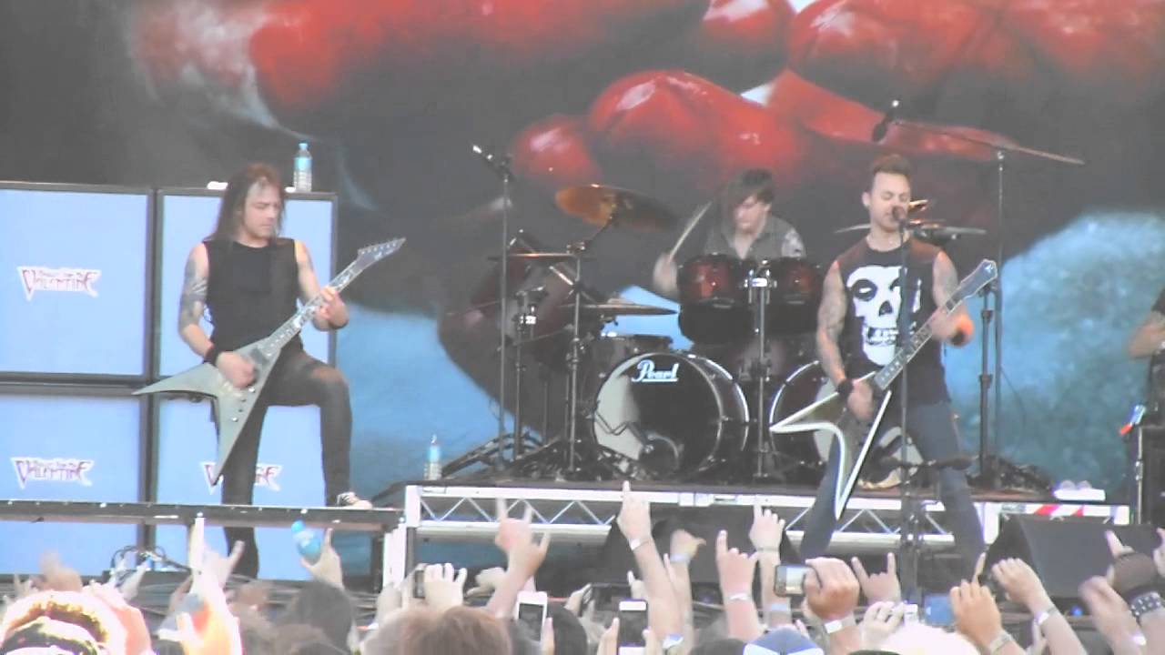 Bullet for My Valentine Tears Don't Fall Live at Soundwave 2013