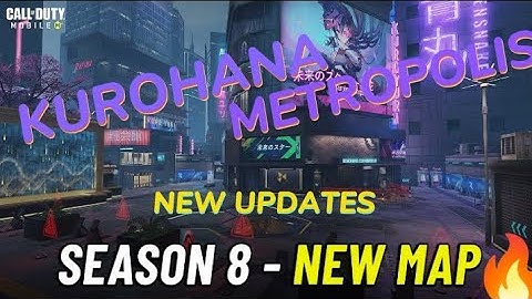 KUROHANA METROPOLIS | GAMEPLAY CALL OF DUTY MOBILE | NEW UPDATE
