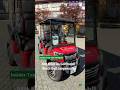 Mit Trompete im Golfmobil auf Stadtrundfahrt