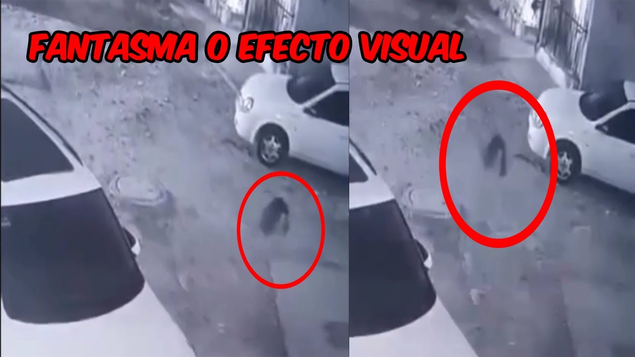 Captan al fantasma de una mujer caminando por la calle en el Estado de ...