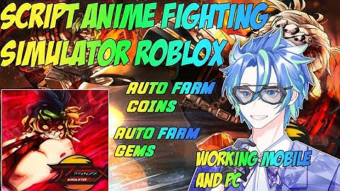NEW SCRIPT ROBLOX ANIME FIGHTING SIMULATOR AUTO FARM COINS AUTO FARM GEMS WORKING ON MOBILE