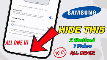 How to Hide Gesture Bar on Samsung Phones (100% Working) | Remove Gesture Hint 2025