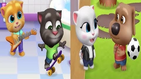 My Talking Tom Friends New Update - Android GamePlay # 16