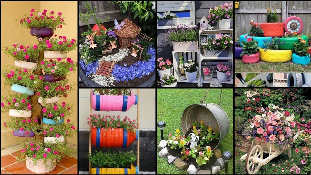 Latest garden Decoration ideas/30+ ideas how to decorate your garden 2023 YouTube