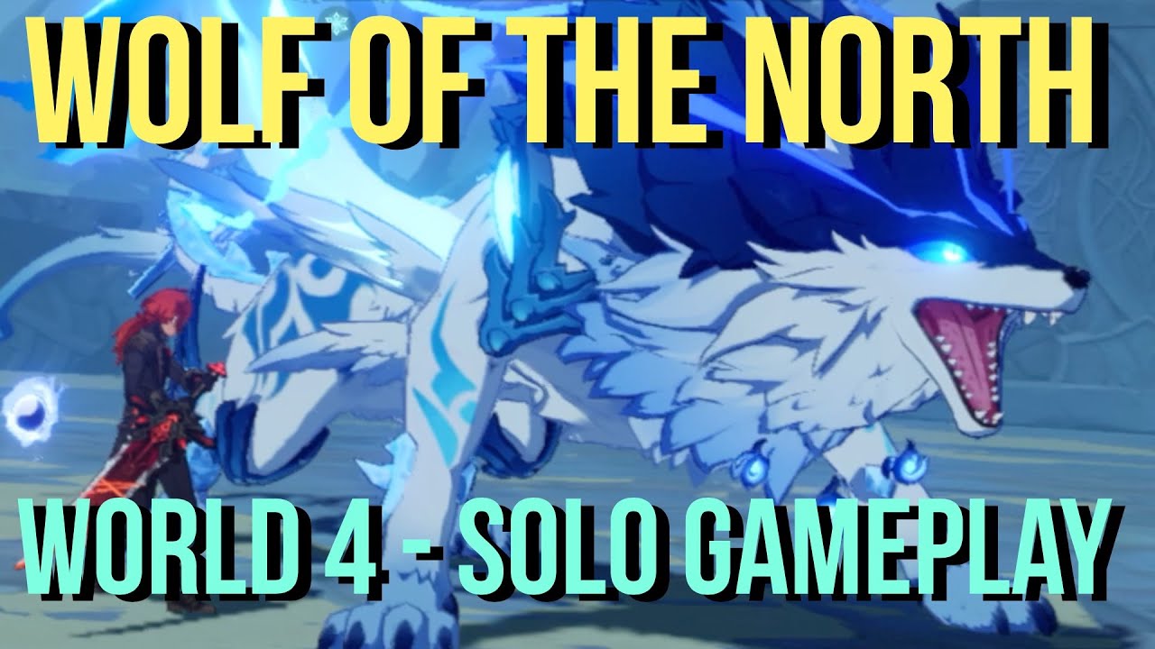 WORLD 4 WOLF of the NORTH (SOLO) Genshin Impact YouTube