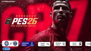eFootball PES 2026 PPSSPP Android Offline | New kits 25/26 + Real faces + Full Update Ps5 Graphics