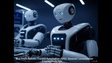 Blue Prism Robotic Process Automation (RPA) Advanced Consolidation Exercise Study Tips - Part 5