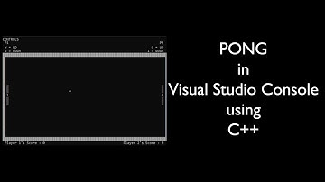 Pong (Visual Studio)