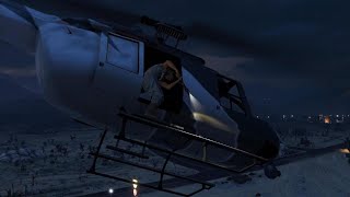 Grand Theft Auto V - Failed Airplane Landing Mission!! (PS5)