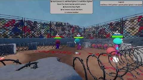 Dreams™* Pit Fighter Ai Simulation (many many random elements)