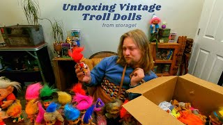 Unboxing Vintage Trolls from Storage