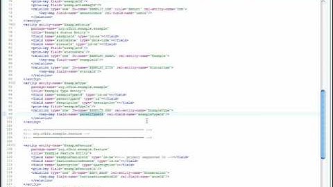 OFBiz Entity Definitions