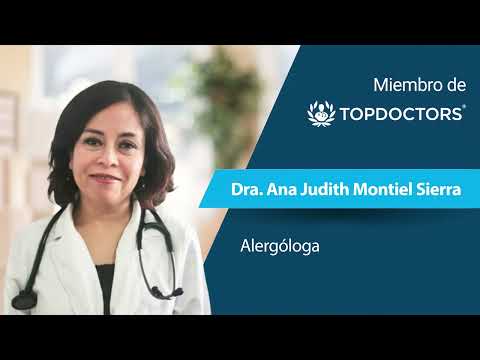 Dra. Ana Judith Montiel Sierra - Alergóloga