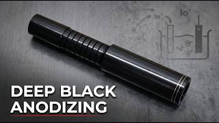 DEEP BLACK ANODIZING: Секреты глубокого окрашивания алюминия